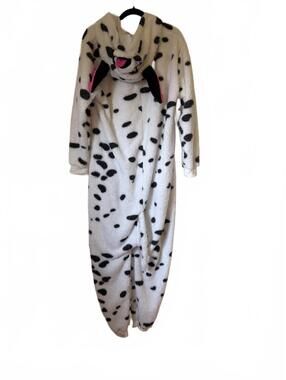 Dalmatian Animal Onesie Pajamas Size XL